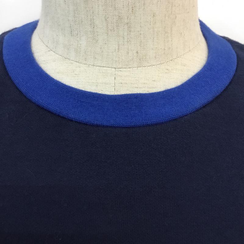 ルーカー バイ ネイバーフッド LUKER BY NEIGHBORHOOD トレーナー 長袖 2トーン プルオーバー S 無地 青 / ブルー / X 紺 / ネイビー / メンズ USED 古着 中古 10053825