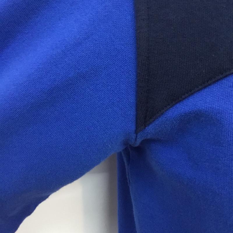 ルーカー バイ ネイバーフッド LUKER BY NEIGHBORHOOD トレーナー 長袖 2トーン プルオーバー S 無地 青 / ブルー / X 紺 / ネイビー / メンズ USED 古着 中古 10053825