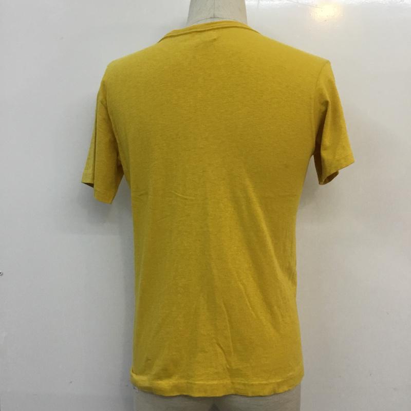 ウエアハウス WAREHOUSE Tシャツ 半袖 BODIES 36 ロゴ、文字 黄 / イエロー / メンズ USED 古着 中古 10053864