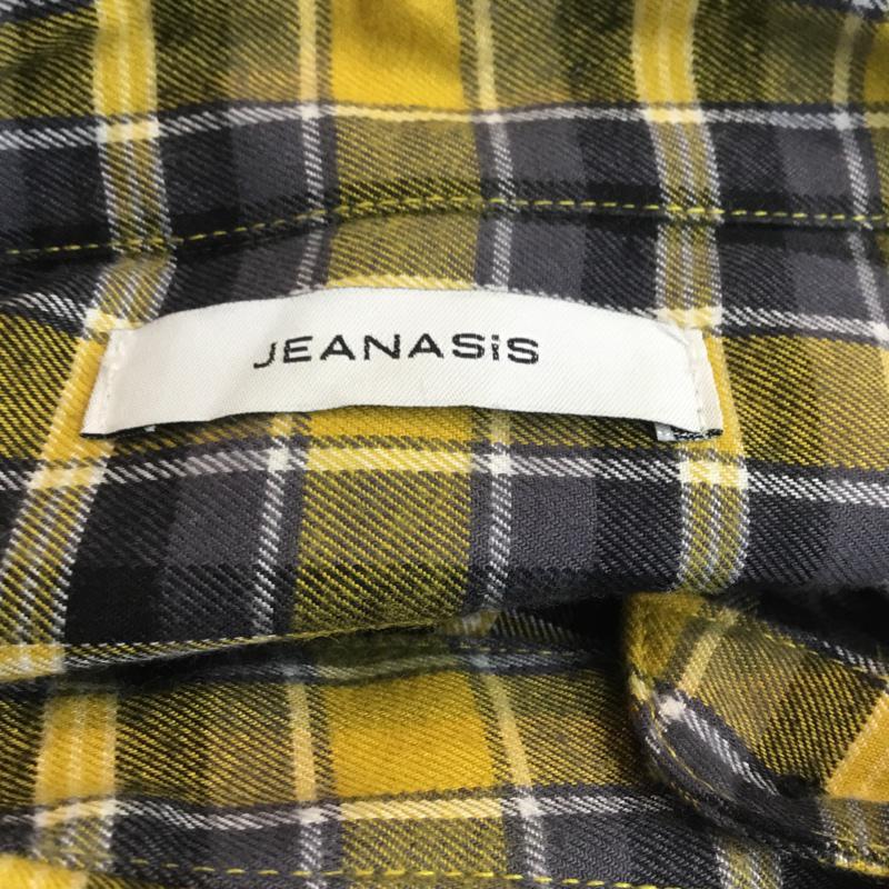 ジーナシス JEANASIS シャツ、ブラウス 長袖 FREE チェック マルチカラー / マルチカラー / レディース USED 古着 中古 10053925