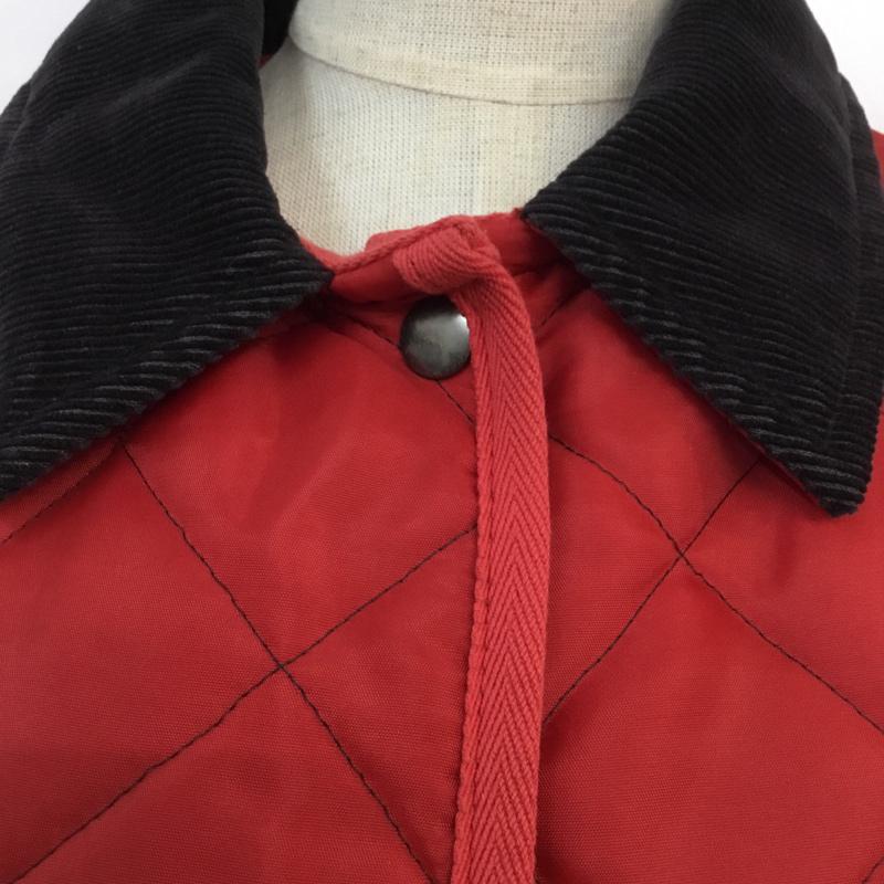 トラディショナルウェザーウェア Traditional Weatherwear ジャケット、上着 ジャンパー、ブルゾン キルティングジャケット 34 無地 赤 / レッド / レディース USED 古着 中古 10053928