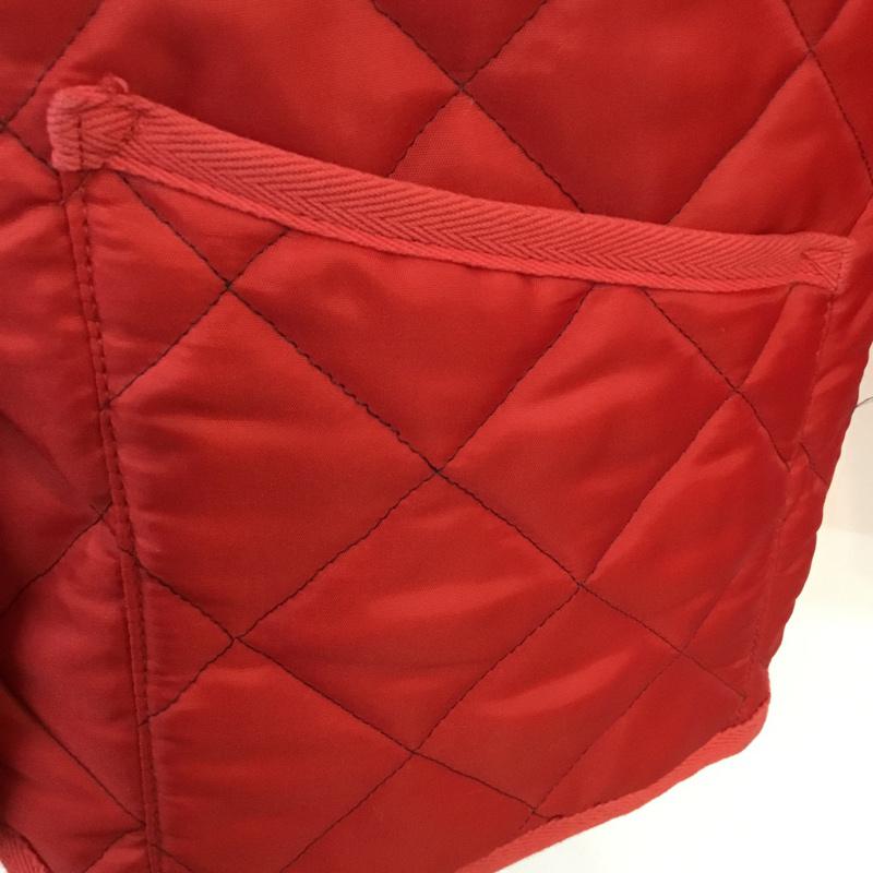 トラディショナルウェザーウェア Traditional Weatherwear ジャケット、上着 ジャンパー、ブルゾン キルティングジャケット 34 無地 赤 / レッド / レディース USED 古着 中古 10053928