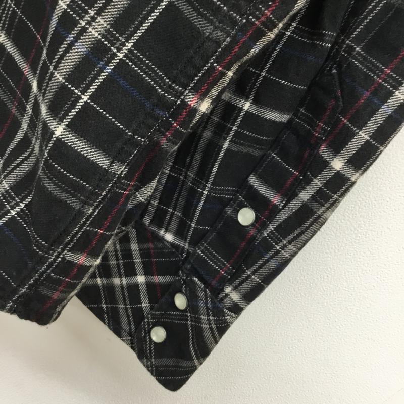ディーゼル DIESEL シャツ、ブラウス 長袖 XL チェック 黒 / ブラック / X 白 / ホワイト / X 赤 / レッド / X 青 / ブルー / メンズ USED 古着 中古 10054037