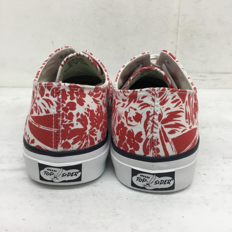 スペリー トップサイダー Sperry Top-Sider スニーカー スニーカー CVO アレンジモデル STS10991 US:9 白 / ホワイト / X 赤 / レッド / メンズ USED 古着 中古 10054054