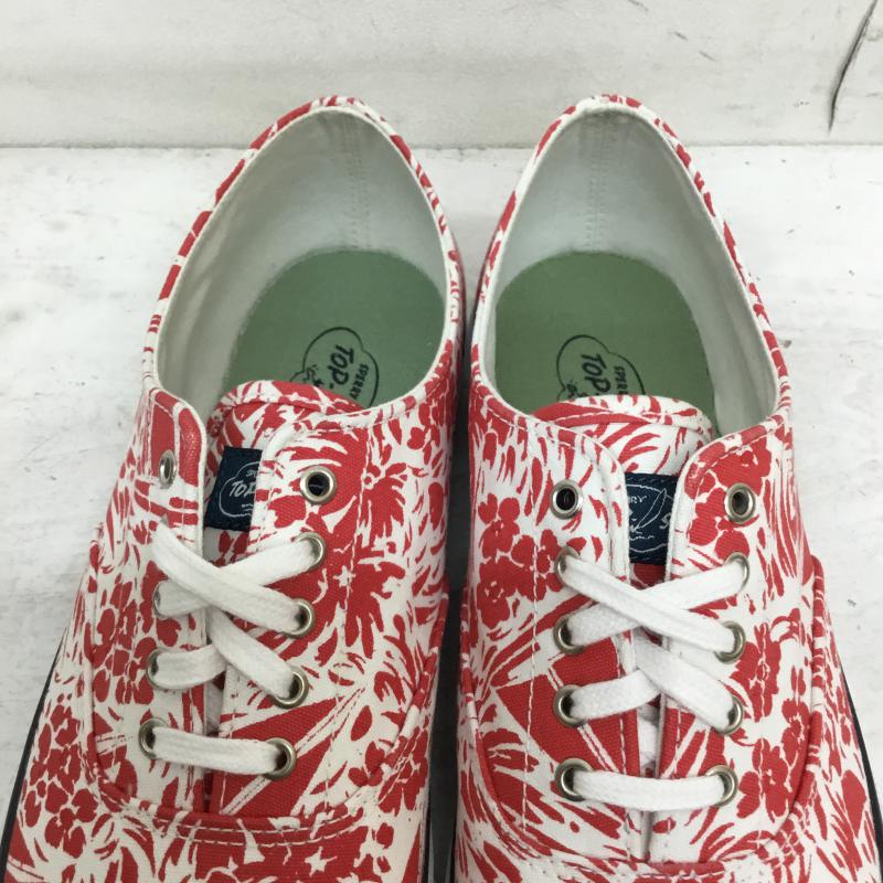 スペリー トップサイダー Sperry Top-Sider スニーカー スニーカー CVO アレンジモデル STS10991 US:9 白 / ホワイト / X 赤 / レッド / メンズ USED 古着 中古 10054054
