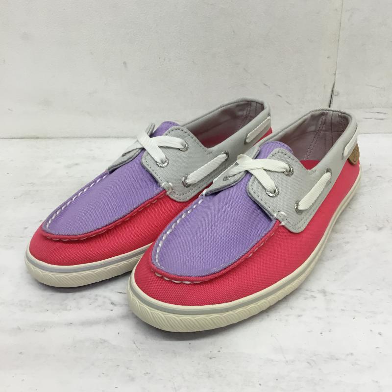 スペリー トップサイダー Sperry Top-Sider スニーカー スニーカー US:7 灰 / グレー / X 桃 / ピンク / X 紫 / パープル / レディース USED 古着 中古 10054055