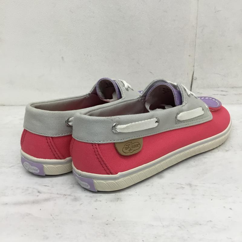 スペリー トップサイダー Sperry Top-Sider スニーカー スニーカー US:7 灰 / グレー / X 桃 / ピンク / X 紫 / パープル / レディース USED 古着 中古 10054055