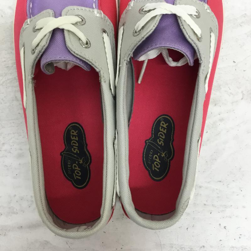 スペリー トップサイダー Sperry Top-Sider スニーカー スニーカー US:7 灰 / グレー / X 桃 / ピンク / X 紫 / パープル / レディース USED 古着 中古 10054055
