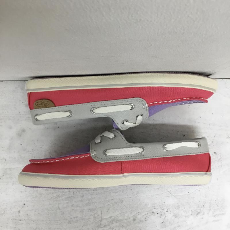 スペリー トップサイダー Sperry Top-Sider スニーカー スニーカー US:7 灰 / グレー / X 桃 / ピンク / X 紫 / パープル / レディース USED 古着 中古 10054055