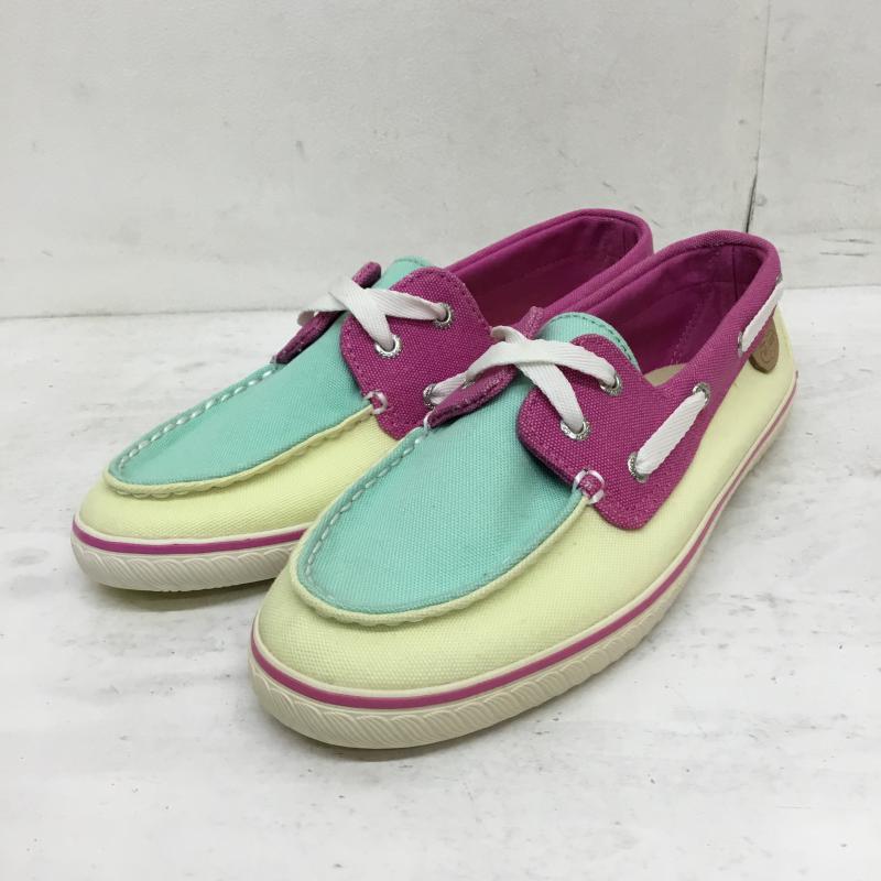 スペリー トップサイダー Sperry Top-Sider スニーカー スニーカー US:7.5 黄 / イエロー / X マゼンタ / マゼンタ / X 薄緑 / ライトグリーン / レディース USED 古着 中古 10054056