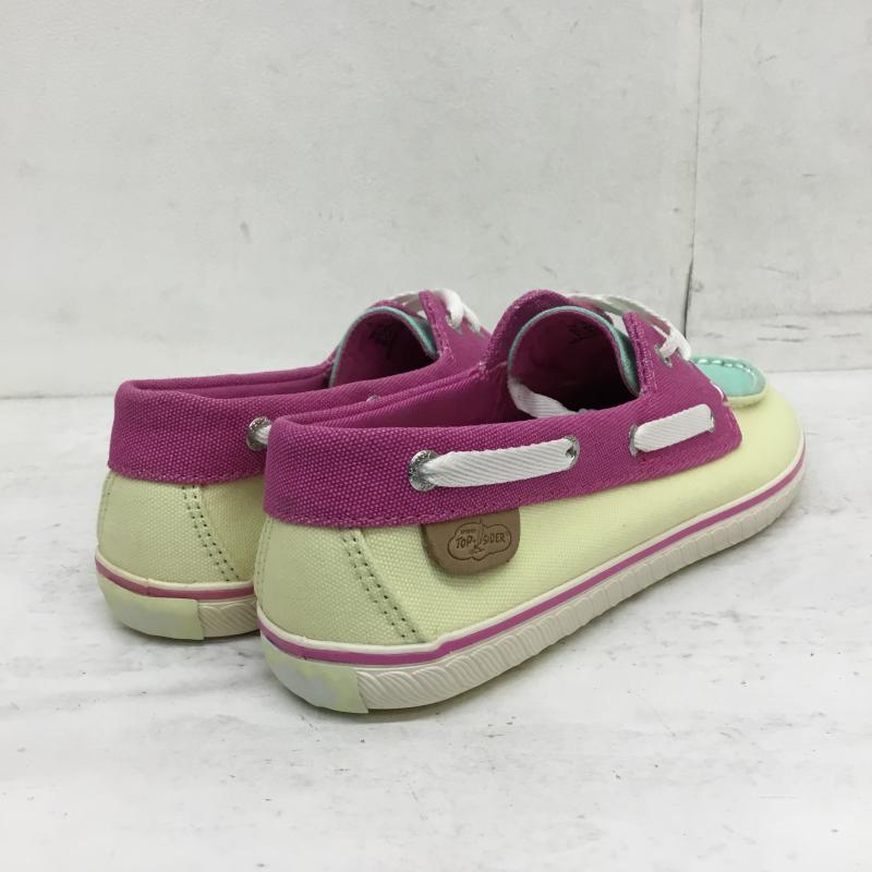 スペリー トップサイダー Sperry Top-Sider スニーカー スニーカー US:7.5 黄 / イエロー / X マゼンタ / マゼンタ / X 薄緑 / ライトグリーン / レディース USED 古着 中古 10054056