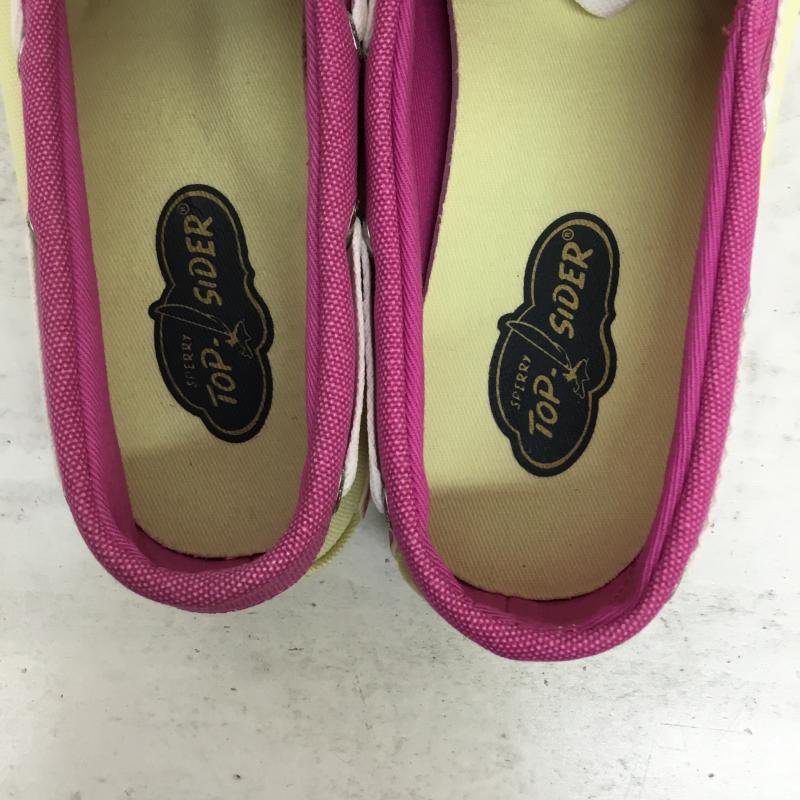 スペリー トップサイダー Sperry Top-Sider スニーカー スニーカー US:7.5 黄 / イエロー / X マゼンタ / マゼンタ / X 薄緑 / ライトグリーン / レディース USED 古着 中古 10054056