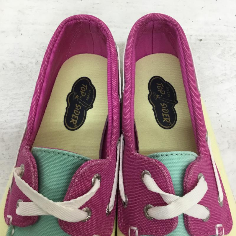 スペリー トップサイダー Sperry Top-Sider スニーカー スニーカー US:7.5 黄 / イエロー / X マゼンタ / マゼンタ / X 薄緑 / ライトグリーン / レディース USED 古着 中古 10054056