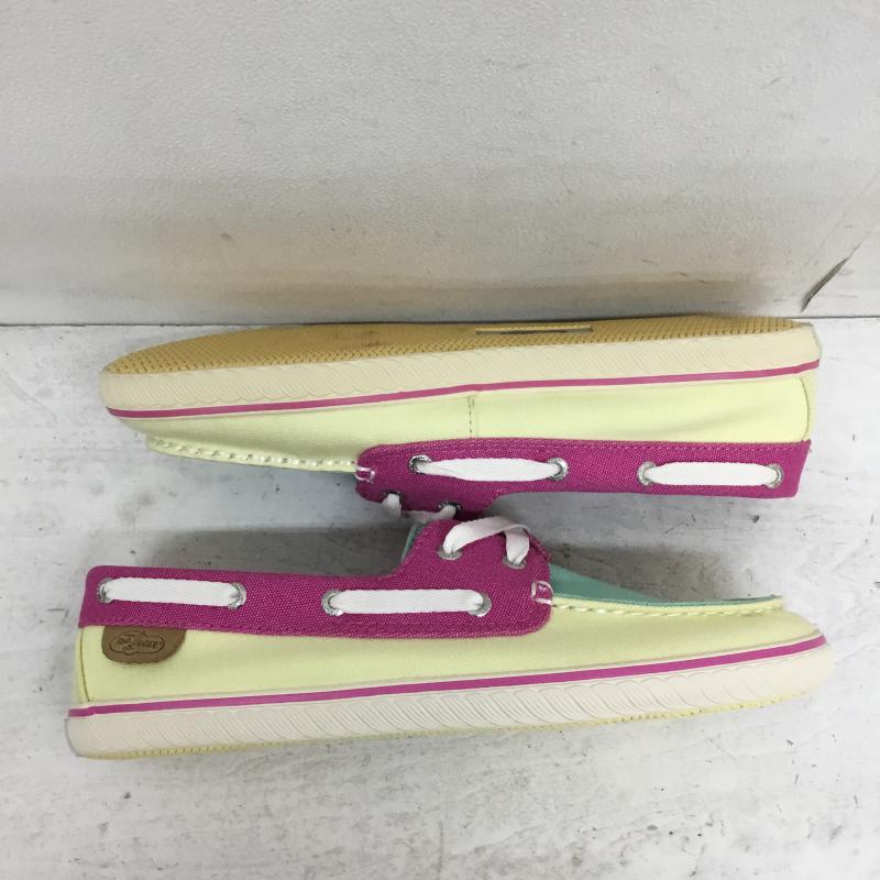 スペリー トップサイダー Sperry Top-Sider スニーカー スニーカー US:7.5 黄 / イエロー / X マゼンタ / マゼンタ / X 薄緑 / ライトグリーン / レディース USED 古着 中古 10054056