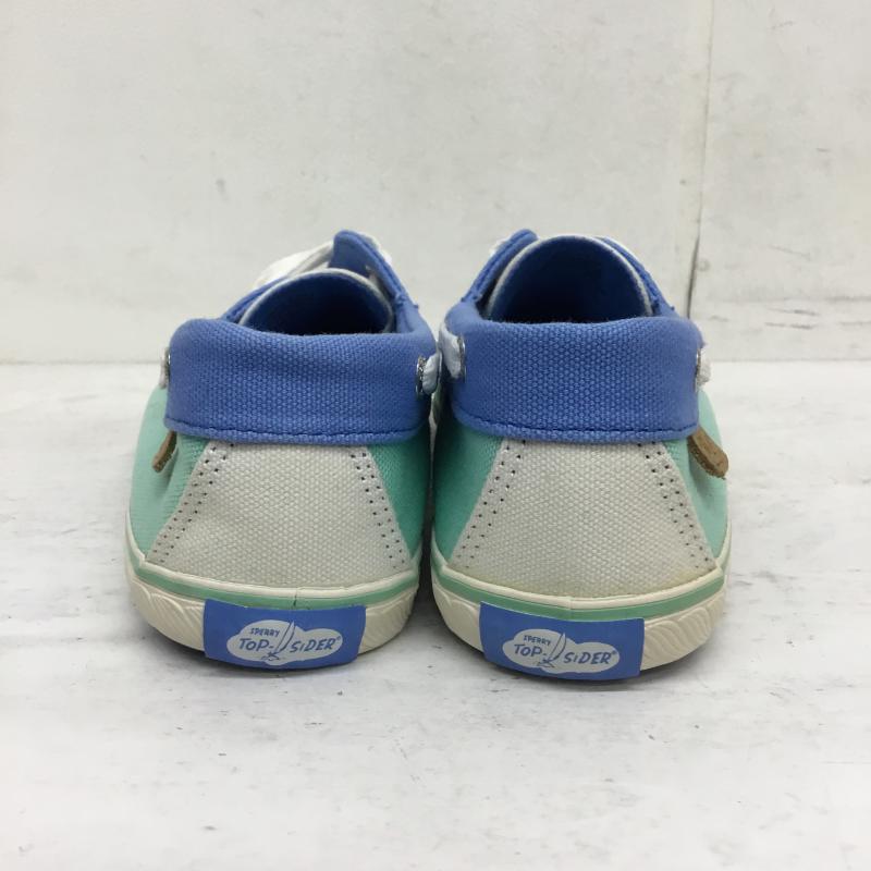 スペリー トップサイダー Sperry Top-Sider スニーカー スニーカー US:7.5 水色 / ライトブルー / X 白 / ホワイト / X 薄緑 / ライトグリーン / レディース USED 古着 中古 10054057
