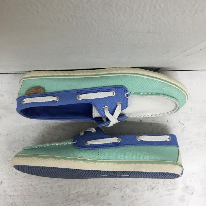スペリー トップサイダー Sperry Top-Sider スニーカー スニーカー US:7.5 水色 / ライトブルー / X 白 / ホワイト / X 薄緑 / ライトグリーン / レディース USED 古着 中古 10054057