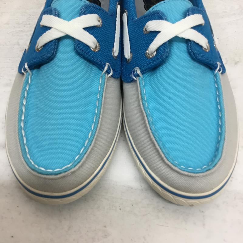 スペリー トップサイダー Sperry Top-Sider スニーカー スニーカー US:7 水色 / ライトブルー / X 灰 / グレー / X 青 / ブルー / レディース USED 古着 中古 10054058
