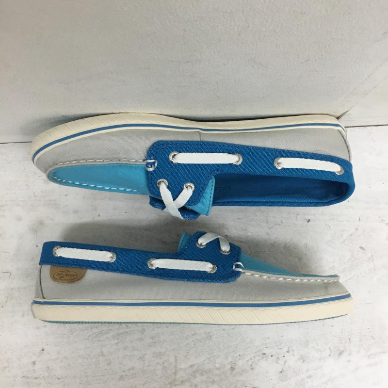 スペリー トップサイダー Sperry Top-Sider スニーカー スニーカー US:7 水色 / ライトブルー / X 灰 / グレー / X 青 / ブルー / レディース USED 古着 中古 10054058