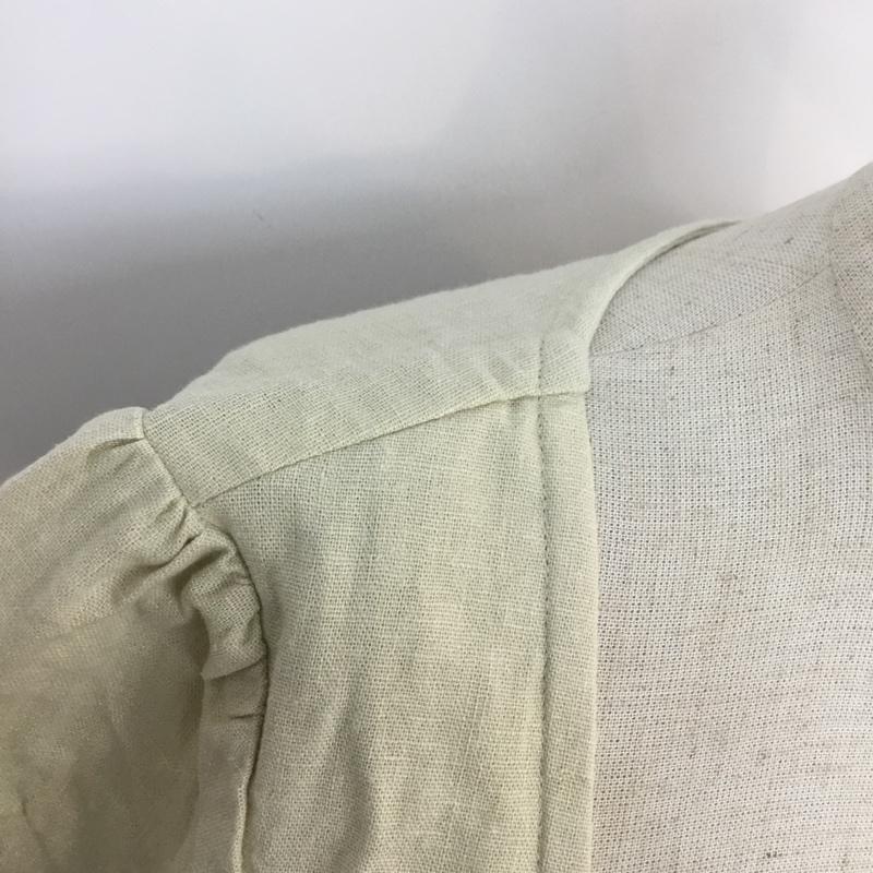 スライ SLY カットソー 長袖 スクエアネック 1 無地 アイボリー / アイボリー / レディース USED 古着 中古 10054126