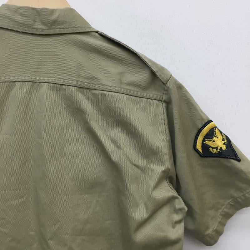 ユーズドクロージング used clothes シャツ、ブラウス 半袖 チノクロスシャツ ベージュ / ベージュ / メンズ USED 古着 中古 10054149