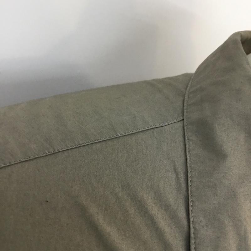 クラクト CLUCT シャツ、ブラウス 長袖 M 無地 チャコールグレー / チャコールグレー / メンズ USED 古着 中古 10054194