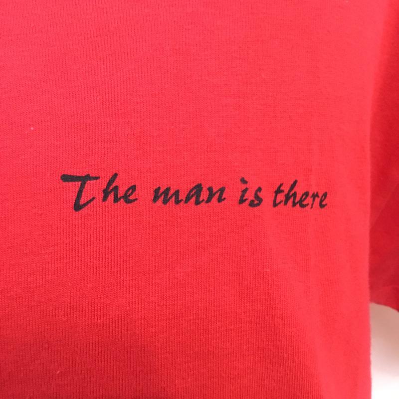 ティーエムティー TMT Tシャツ 半袖 M プリント 赤 / レッド / メンズ USED 古着 中古 10054273