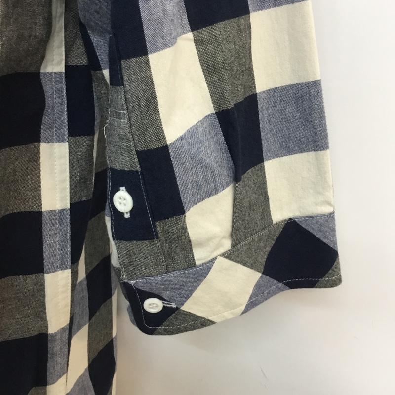 クラクト CLUCT シャツ、ブラウス 七分袖 M チェック マルチカラー / マルチカラー / メンズ USED 古着 中古 10054276