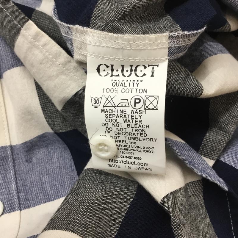 クラクト CLUCT シャツ、ブラウス 七分袖 M チェック マルチカラー / マルチカラー / メンズ USED 古着 中古 10054276
