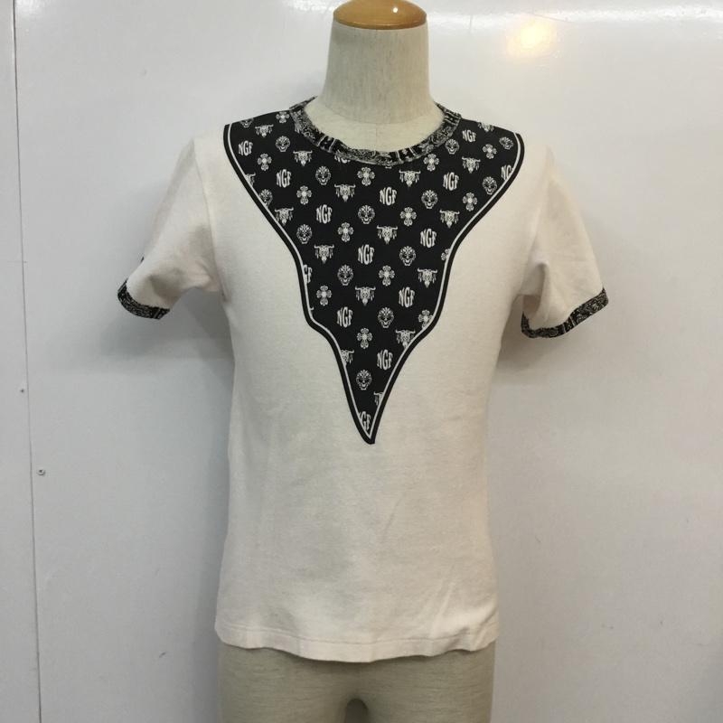 ネイティブ ギャング ファミリー NATIVE GANG FAMILY Tシャツ 半袖 プリント 桃 / ピンク / メンズ USED 古着 中古 10054283