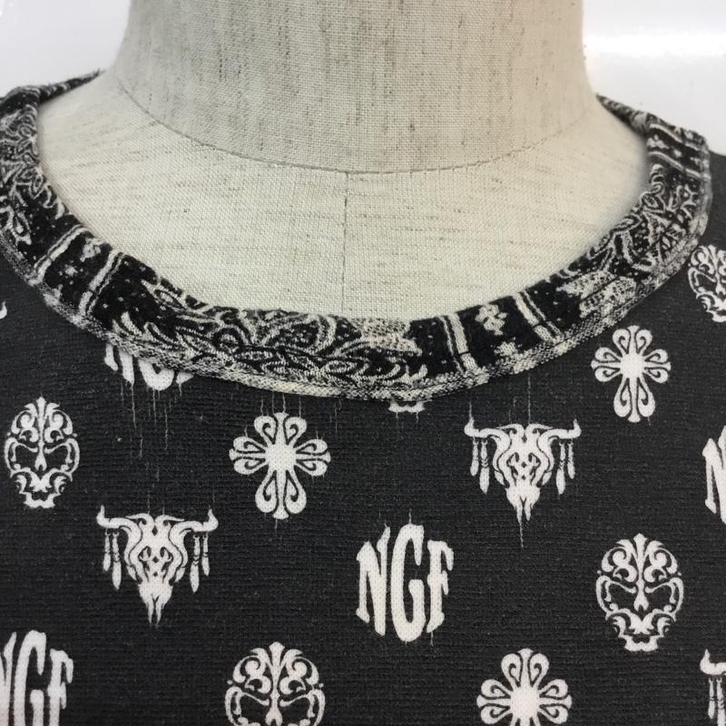 ネイティブ ギャング ファミリー NATIVE GANG FAMILY Tシャツ 半袖 プリント 桃 / ピンク / メンズ USED 古着 中古 10054283