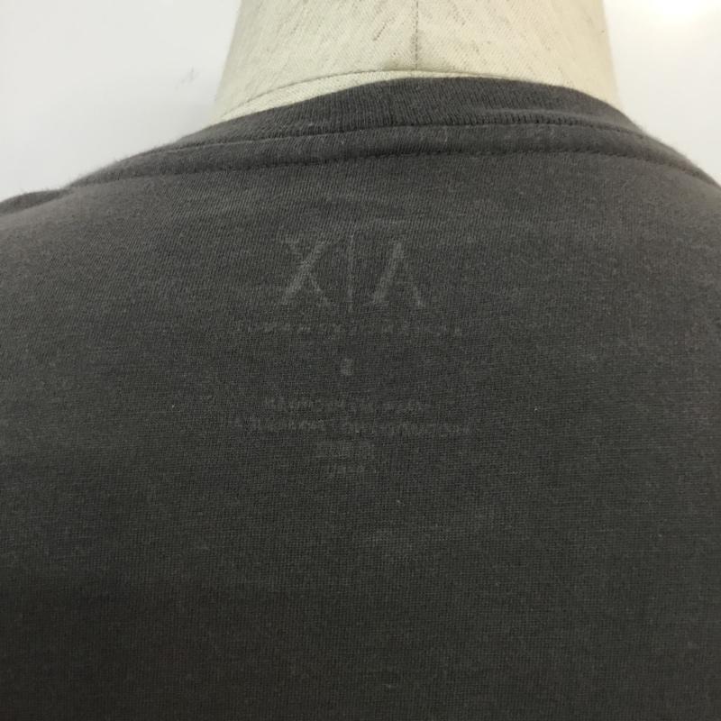 アルマーニエクスチェンジ A/X ARMANIEXCHANGE Tシャツ 半袖 プリント クルーネック S プリント チャコールグレー / チャコールグレー / メンズ USED 古着 中古 10054313