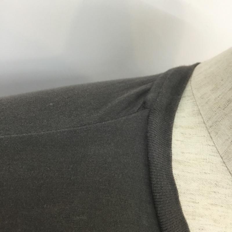 アルマーニエクスチェンジ A/X ARMANIEXCHANGE Tシャツ 半袖 プリント クルーネック S プリント チャコールグレー / チャコールグレー / メンズ USED 古着 中古 10054313