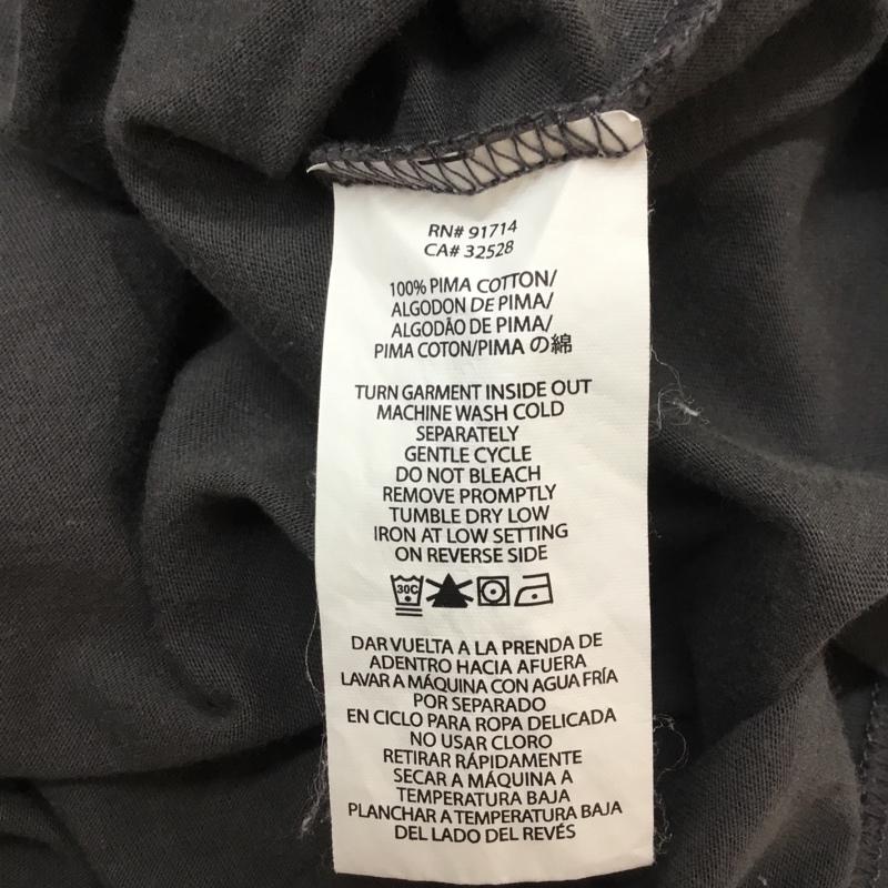 アルマーニエクスチェンジ A/X ARMANIEXCHANGE Tシャツ 半袖 プリント クルーネック S プリント チャコールグレー / チャコールグレー / メンズ USED 古着 中古 10054313
