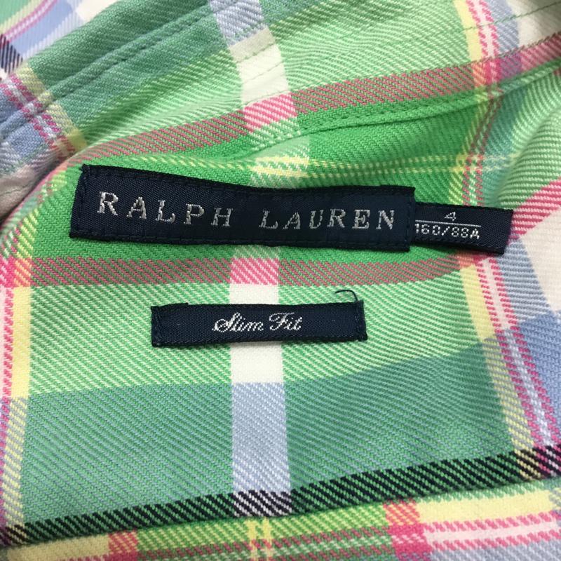 ラルフローレン RALPHLAUREN シャツ、ブラウス 長袖 4 チェック マルチカラー / マルチカラー / メンズ USED 古着 中古 10054325