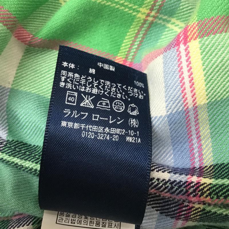 ラルフローレン RALPHLAUREN シャツ、ブラウス 長袖 4 チェック マルチカラー / マルチカラー / メンズ USED 古着 中古 10054325