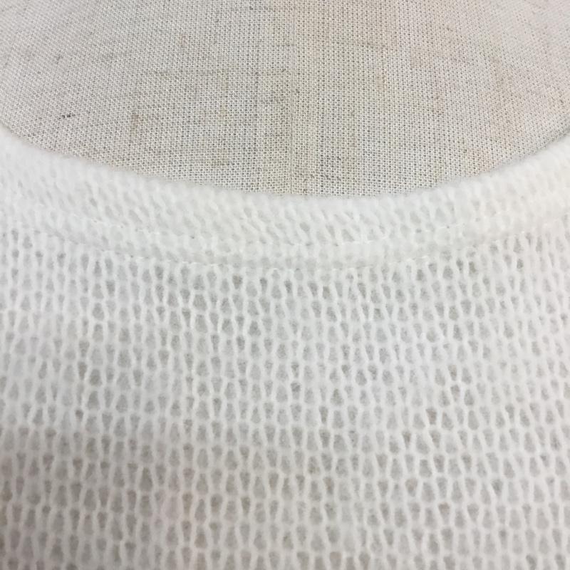 セシルマクビー CECIL McBEE ニット、セーター 長袖 M 無地 白 / ホワイト / レディース USED 古着 中古 10054443