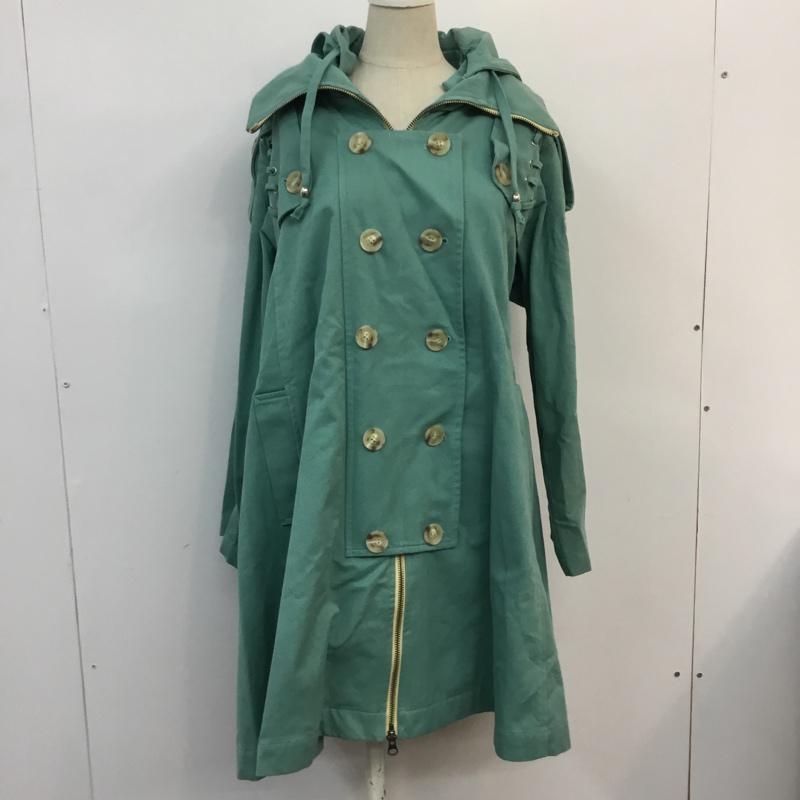 リルリリー lilLilly コート コート一般 無地 水色 / ライトブルー / レディース USED 古着 中古 10054445