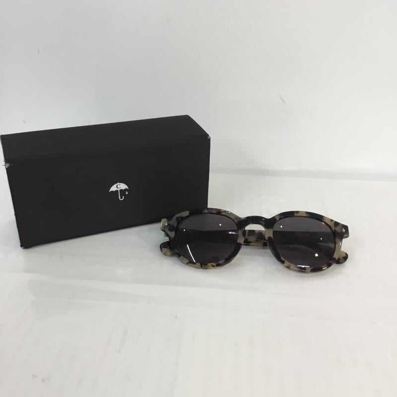 コンテゴ アイウェア contego eyewear めがね・サングラス サングラス CELA 黒 / ブラック / X ベージュ / ベージュ / メンズ USED 古着 中古 10054450