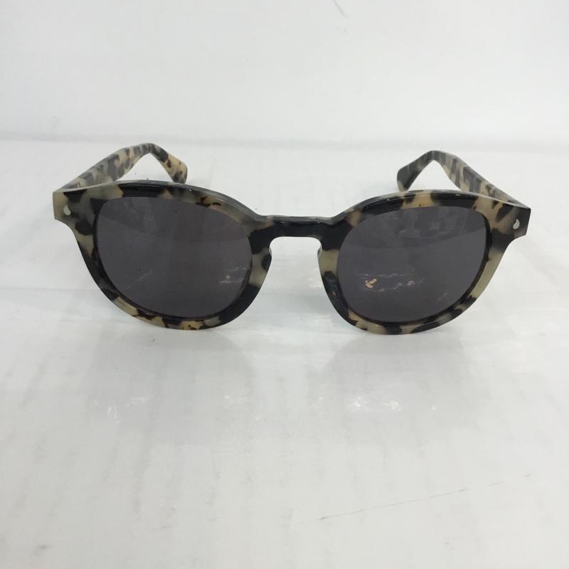 コンテゴ アイウェア contego eyewear めがね・サングラス サングラス CELA 黒 / ブラック / X ベージュ / ベージュ / メンズ USED 古着 中古 10054450