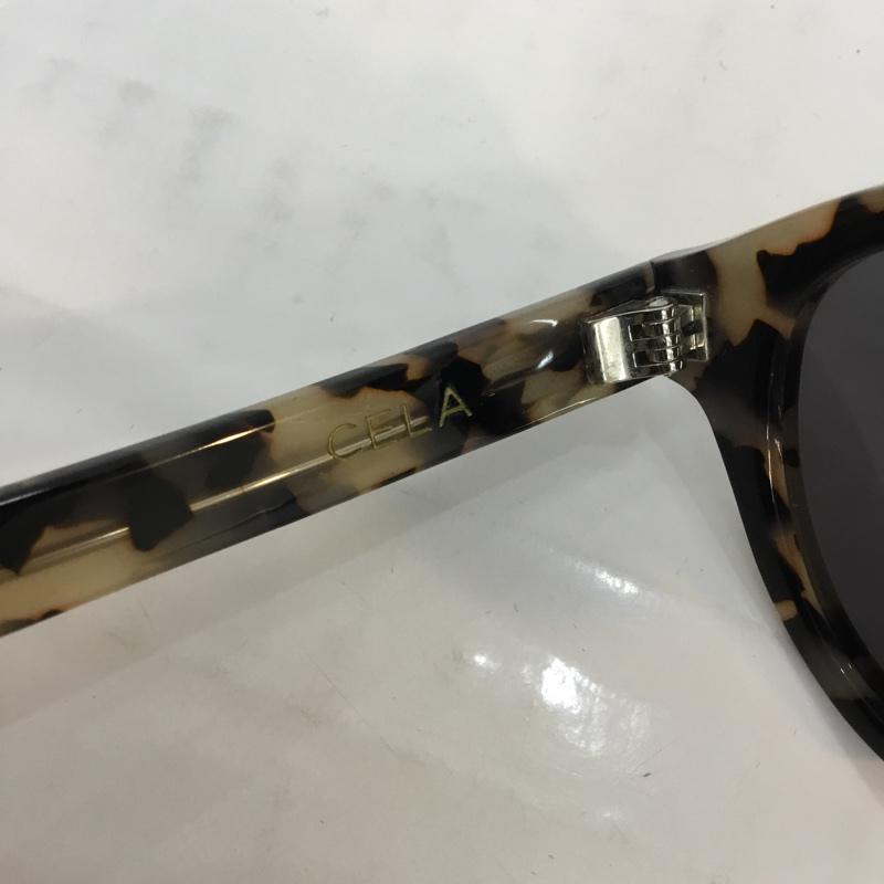 コンテゴ アイウェア contego eyewear めがね・サングラス サングラス CELA 黒 / ブラック / X ベージュ / ベージュ / メンズ USED 古着 中古 10054450