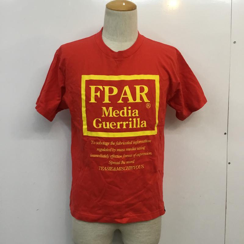 フォーティーパーセントアゲインストライツ FORTY PERCENTS AGAINST RIGHTS Tシャツ 半袖 2 ロゴ、文字 赤 / レッド / メンズ USED 古着 中古 10054483