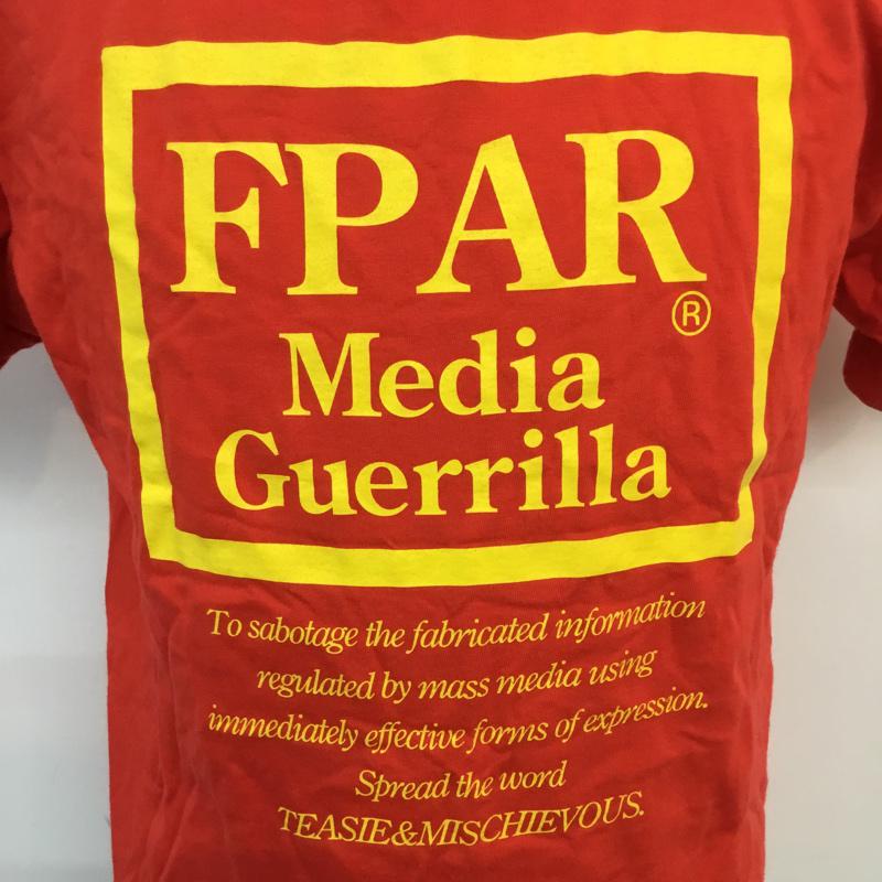 フォーティーパーセントアゲインストライツ FORTY PERCENTS AGAINST RIGHTS Tシャツ 半袖 2 ロゴ、文字 赤 / レッド / メンズ USED 古着 中古 10054483