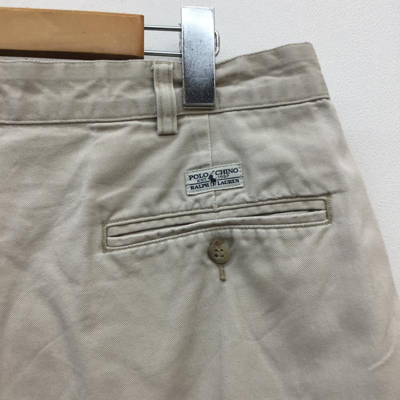ポロラルフローレン POLO RALPH LAUREN パンツ ショートパンツ ANDREW SHORT 35インチ グレージュ / グレージュ / メンズ USED 古着 中古 10054487