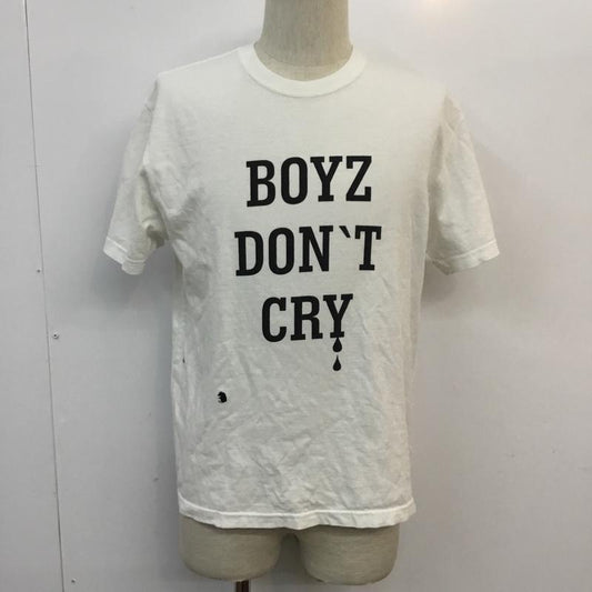 ラッツ RATS Tシャツ 半袖 M ロゴ、文字 白 / ホワイト /  メンズ USED 古着 中古 10054517