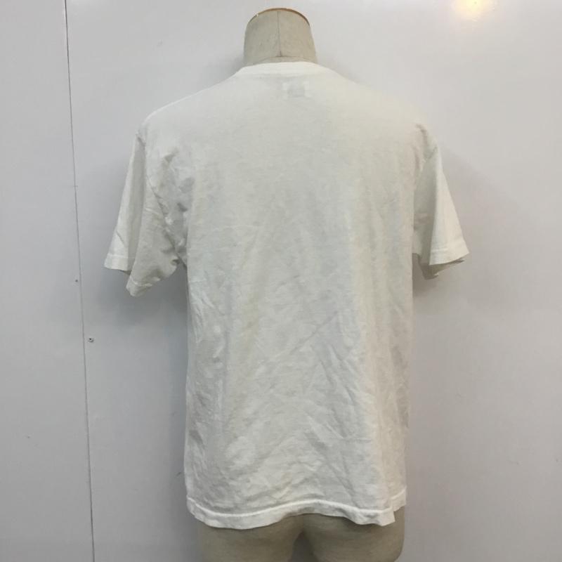 ラッツ RATS Tシャツ 半袖 M ロゴ、文字 白 / ホワイト / メンズ USED 古着 中古 10054517