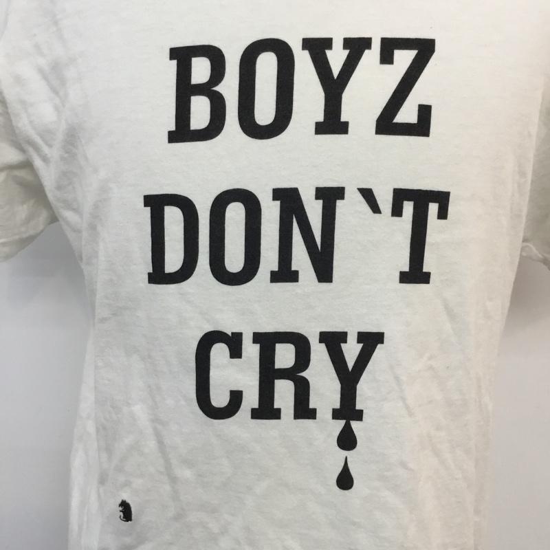 ラッツ RATS Tシャツ 半袖 M ロゴ、文字 白 / ホワイト / メンズ USED 古着 中古 10054517