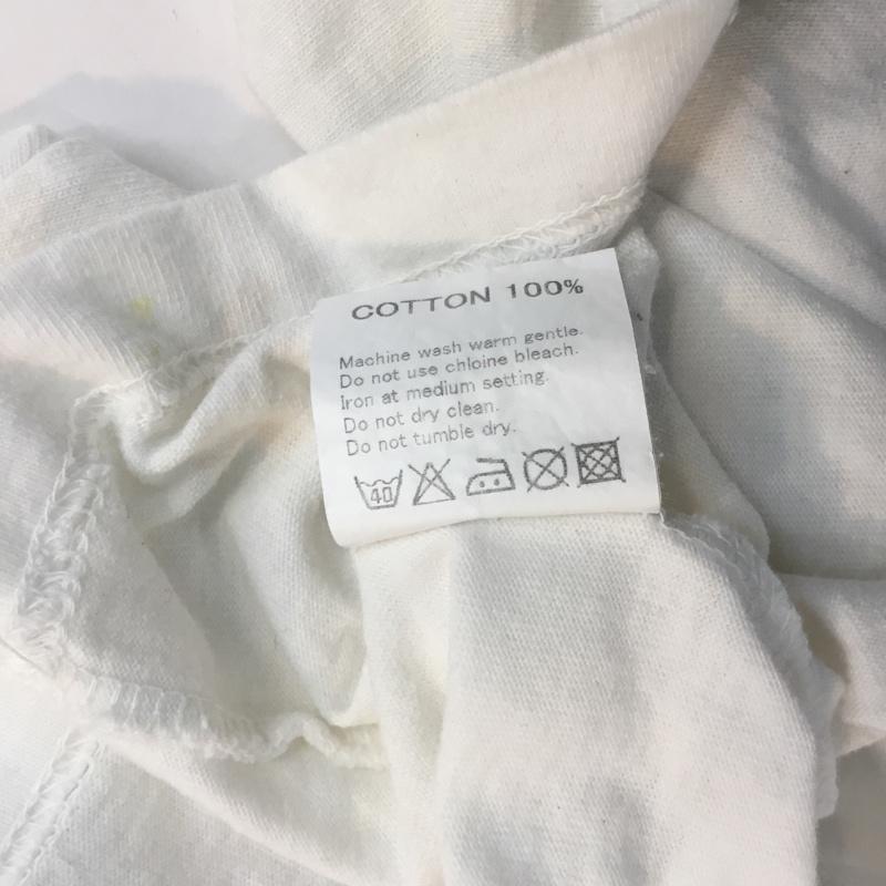 ラッツ RATS Tシャツ 半袖 M ロゴ、文字 白 / ホワイト / メンズ USED 古着 中古 10054517