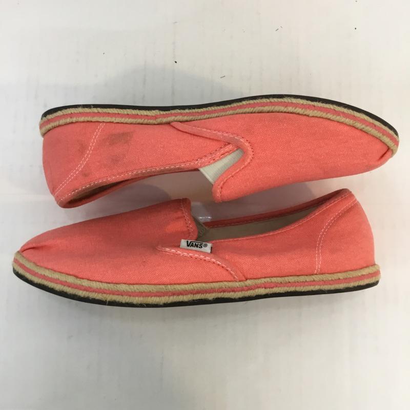バンズ VANS スリッポン スリッポン V3668W サーフ XL ロゴ、文字 桃 / ピンク / レディース USED 古着 中古 10054532