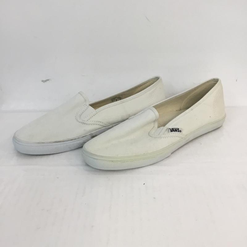 バンズ VANS スリッポン スリッポン V782W 25cm 25.0cm 無地 オフホワイト / オフホワイト / レディース USED 古着 中古 10054543