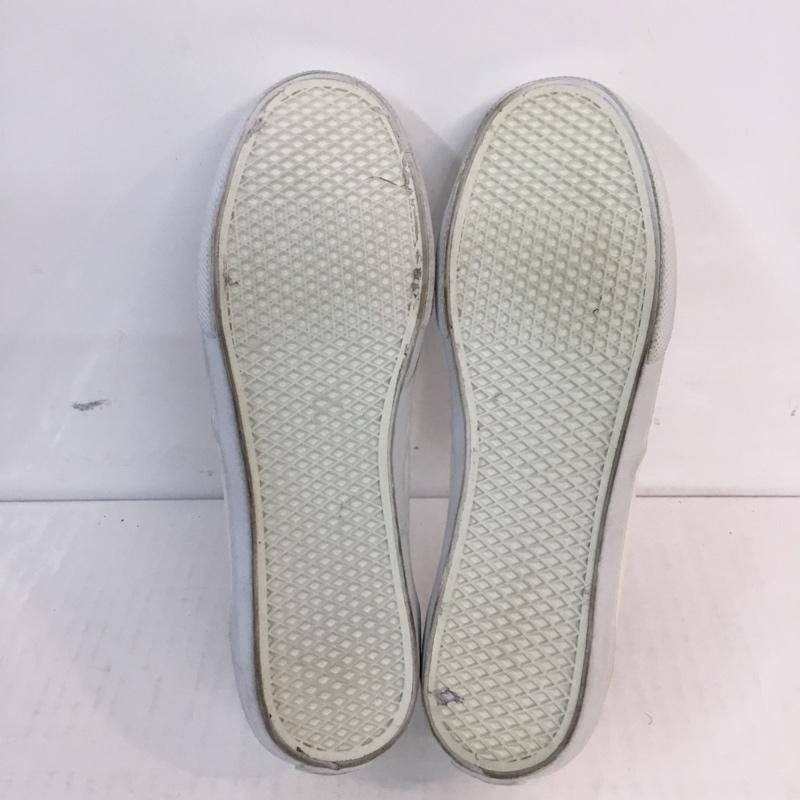 バンズ VANS スリッポン スリッポン V782W 25cm 25.0cm 無地 オフホワイト / オフホワイト / レディース USED 古着 中古 10054543